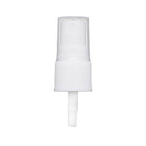Válvula Plástica Spray Branca Com Tampa Transparente Rosca 18/415