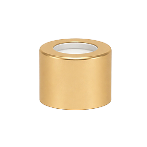 Kit 100 Tampas Douradas Rosca 18mm