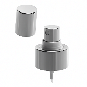 Válvula Luxo Spray Corpo e Tampa Prata Rosca 28/410