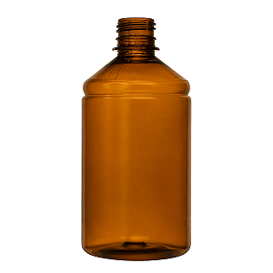 Pet Cilindrico Ambar 500ml Rosca 28/415