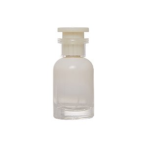 Frasco Louis Branco 30ml e Válvula Tampa Luxo Rosca 14/400
