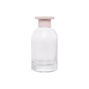 Frasco Tarot 200ml e Tampa Luxo Creme c/ Furo Rosca 28mm