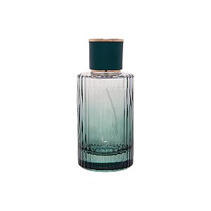 Frasco Cloé Colors Green 100ml e Válvula Tampa Luxo Rosca 15/400