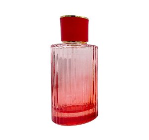Frasco Cloé Colors Red 100ml e Válvula Tampa Luxo Rosca 15/400