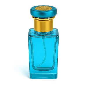 Frasco Versati Colors Blue 30ml e Válvula Tampa Luxo 15/400