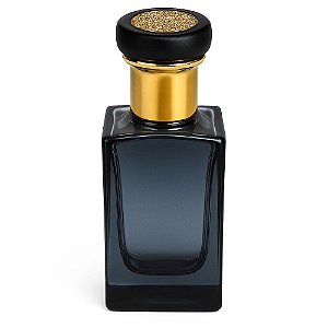 Frasco Versati Colors Black 30ml e Válvula Tampa Luxo 15/400