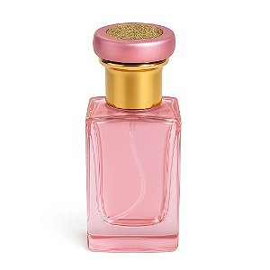 Frasco Versati Colors Pink 30ml e Válvula Tampa Luxo 15/400