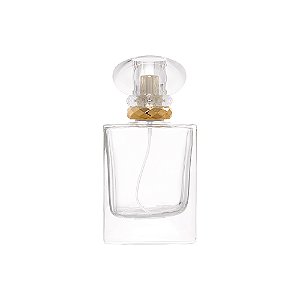Frasco Lumine 50ml e Válvula Tampa Luxo 15/410