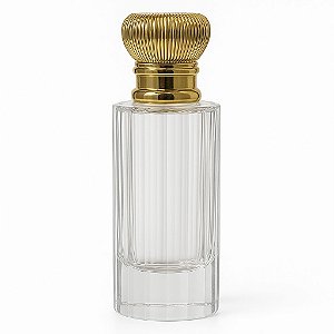 Frasco Lustre Gold 50ml e Válvula Tampa Luxo 13/410