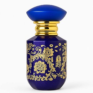 Frasco Árabe Sultan Blue 50ml e Válvula Tampa Luxo 13/410