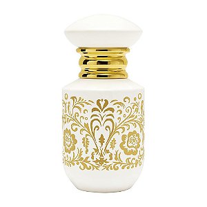 Frasco Árabe Sultan White 50ml e Válvula Tampa Luxo 13/410