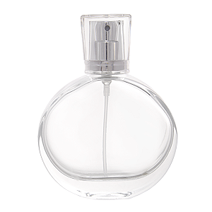 Frasco Chancel 30ml e Válvula Tampa Luxo Prata 13/400