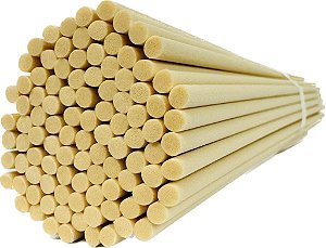 Vareta de Fibra cor Madeira para Aromatizador ou Difusor de Ambientes 35Cm
