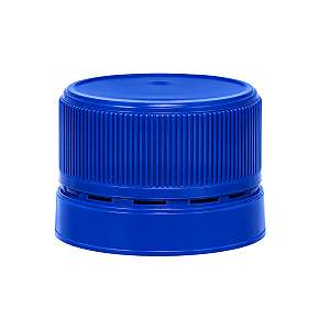 Tampa Lacre Azul Rosca 28mm