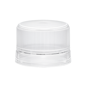 Tampa Lacre Transparente Rosca 28mm