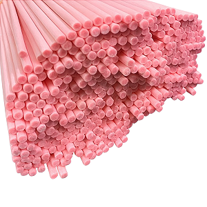 Vareta Fibra Rosa Claro Aromatizador Difusor Ambiente 25Cm