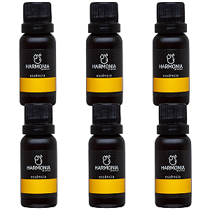 Kit 6 Amostras Essência Perfume Árabe Feminino 20ml