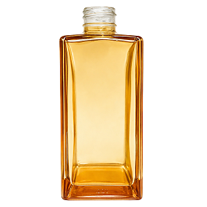 Frasco Square Âmbar 250ml 28/410 Rosca