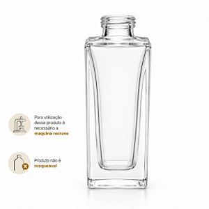 Frasco Square Recrave 15ml Bocal 15mm