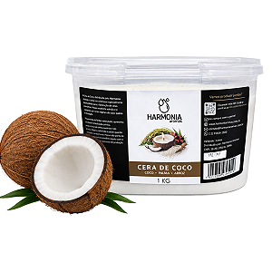 Cera de Coco, Palma & Arroz 1kg Para Velas