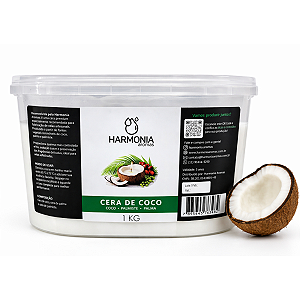Cera de Coco, Palmiste & Palma 1kg Para Velas