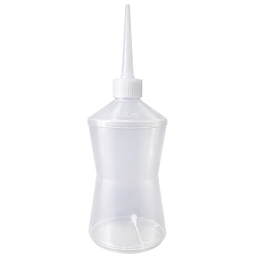 Almotolia Transparente Bico Reto 500ml