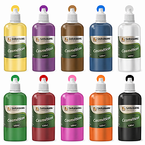 Corante Líquido Saramanil Para Cosméticos 100ml