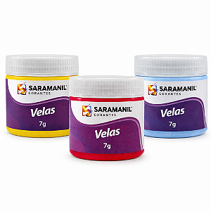 Corante Saramanil em Pó para Velas Anilia Óleo 7g