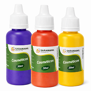 Pigmento Líquido Para Cosméticos 30ml Saramanil