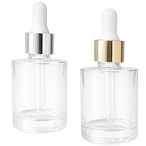 Kit 10 Frascos Picolo 30ml Com Conta Gotas Canula Vidro