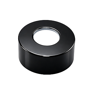 Tampa Difusor Super Luxo Preta Rosca 28/410