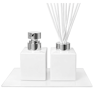 Kit Aromatizador de Ambiente Lavabo Super Luxo Difusor com Varetas Decorativo