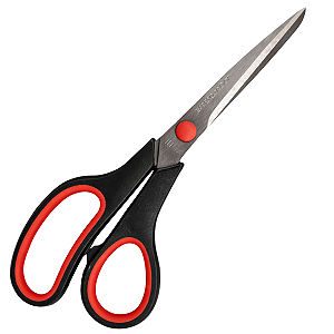 Tesoura 7,5" Cabo Emborrachado