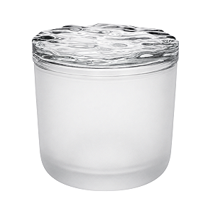 Frasco Vidro Cristal Fosco Vela 365ml Tampa