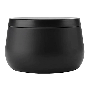 Lata Vela Colors Preto 120ml Com Tampa