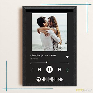 Quadro Spotify Personalizado Do Seu Jeito