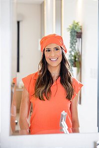 Touca Bandana Laranja