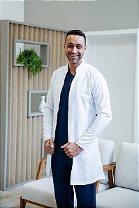Jaleco Masculino - Theo - Branco