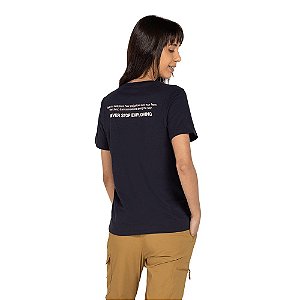 Camiseta Feminina Foundation Azul Marinho The North Face