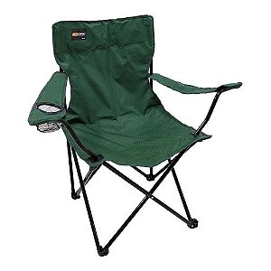 Cadeira Para Camping Dobrável Alvorada Nautika Verde
