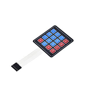 Teclado Matricial de Membrana 16 teclas