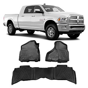 JOGO DE TAPETE BANDEJA EMBORRACHADO DODGE RAM 1500 Vo6