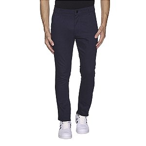CALÇA DE SARJA MASCULINA ESPORTE FINO - AZUL MARINHO