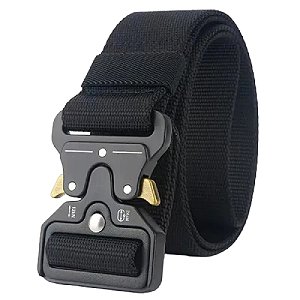 CINTO TÁTICO MASCULINO FIVELA ENGATE RÁPIDO
