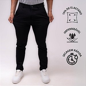 Calça Alfaiataria Premium Masculina com 15% de Elastano Esporte Fino