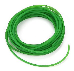 CORREIA IND. POLYCORD REDONDA VERDE 5MM - ASPERA / CORRUGADA - 100 METROS