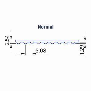 Correia Perfil XL-330 9,5mm em PU com Aço | Rexon - Alta Precisão e Durabilidade