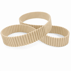 Correia DT5-1325 25mm | Sincronizadora Duplo Dente T5-1325 (265 dentes)