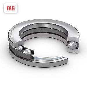ROLAMENTO FAG 51136MP AXIAL DE ESFERAS DE  ESCORA SIMPLES 51136MP