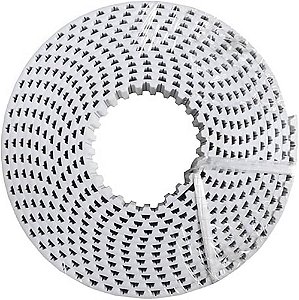 Correia 20mm Perfil T10 Aberta PU com Malha de Aço - Metro